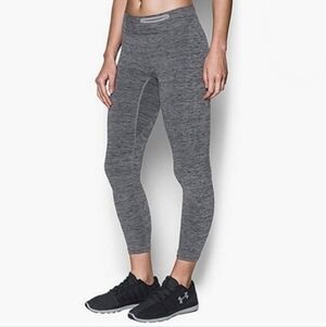 Under Armour Women's UA Threadborne Seamless Heathered Crop Capris Size (L)